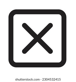 Close icon for web and app ui designs