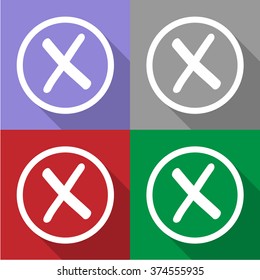 Close icons Vector EPS10, Great for any use