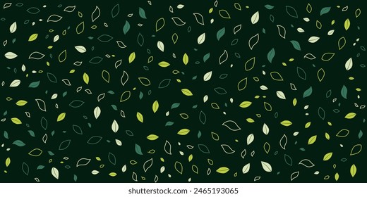Close up leaf pattern on a dark green background, perfect for nature themed designs, backdrops, botanical illustrations, or eco friendly marketing materials
