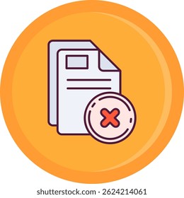 Close Line vector Icon Design