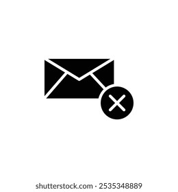 Schließen Mail Symbol Web-Design in Vektor