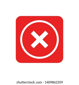 Close Mark Icon Vector Illustration