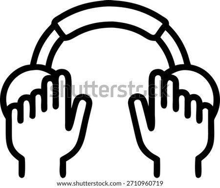 Close up of millennial adjusting glowing futuristic headphones copy space on the left. concept as A macro shot of millennial hands adjusting a pair of glowing futuristic headphones. The tech forward design and sleek aesthetic make this image perfect for ads promoting audio devices tech accessories or lifestyle brands centered on music and modern millennial trends. in Photo Stock Concept , copy space for advertisement or banner with Photo Realistic as high Quality Detail --ar 7:2
