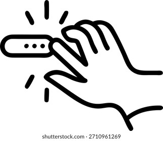 Primer plano de una mano de enfermería que activa un tratamiento de nano terapia para el paciente. concepto como una macro Imagen que captura una mano de enfermería que inicia un tratamiento de nano terapia en un paciente utilizando tecnología avanzada. La cámara destaca la dedicación y la innovación en la prestación de atención de vanguardia dentro de la atención médica futurista. en Photo Stock Concept, espacio de copia para publicidad o Anuncio con Photo Realistic como detalle de alta calidad --ar 7:2