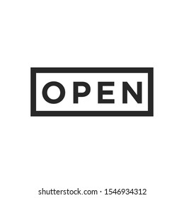 Close and Open icon vector isolated symbol illustration EPS 10