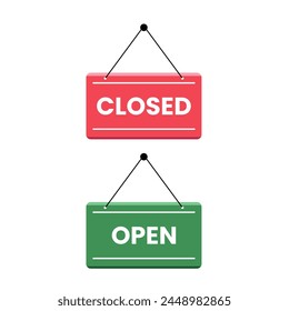 Cierre el panel de letreros abierto para el icono de la puerta. Aviso de señalización de bienvenida