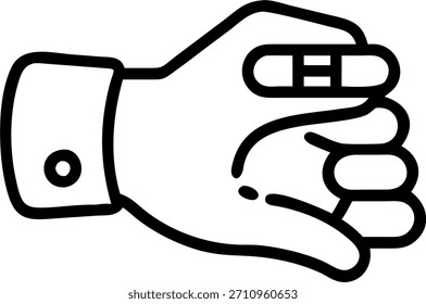 Nahaufnahme der Hand eines Patienten, der ein Konzept für ein Haustier in virtueller Realität hält. Ein Makroaufnahme fängt eine Hand eines Patienten ein, die mit einem Haustier in virtueller Realität durch fortschrittliche haptische Handschuhe interagiert. Die Kamera konzentriert sich auf das taktile Engagement, das die immersive Erfahrung futuristischer Tiertherapiemomente hervorhebt. in Foto Stock Concept , Kopienraum für Werbung oder Banner mit Foto Realistic als hochwertiges Detail —ar 7:2