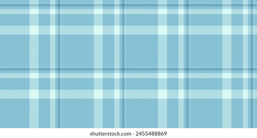 Close up pattern tartan textile, checking vector check seamless. November texture fabric plaid background in cyan and light color.