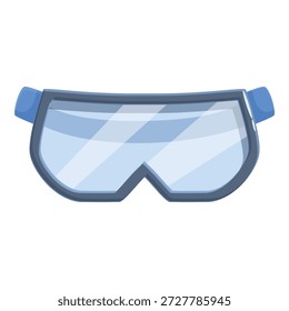 Primer plano de las gafas protectoras, destacando su importancia para mantener la seguridad durante los experimentos o el trabajo industrial
