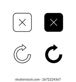 Cerrar y actualizar la Colección de iconos en línea y estilo sólido