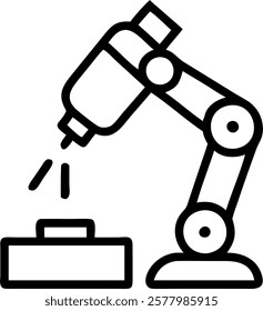 Close up of robotic microscope analyzing blood sample concept as A macro image of a robotic microscope examining a blood sample slide symbolizing precision in medical diagnostics.