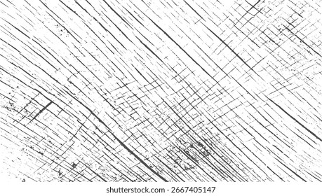 A close up of a rough grey wood surface with visible grain lines and circular patterns.