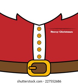 Close up of Santa Claus for your design