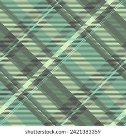 Cierre la tela sin soldadura, instalando textura de comprobación de patrones. Tartán textil vectorial exterior en color pastel y claro.