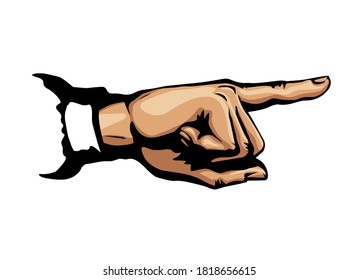 Close up side view blame want element set. Light backdrop paper text space. Outline black ink pen drawn old lady thumb nail pictogram emblem concept design. Retro art doodle pencil engrave print style