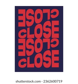 close sign icon vector logo in flat and trendy style