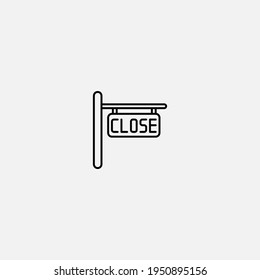 Close sign icon sign vector,Symbol, logo illustration for web and mobile