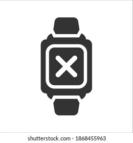 Cerrar sesión en el icono de reloj inteligente