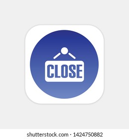 Close Sign - Vector App Icon