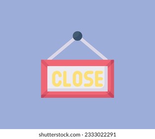 diseño de icono de vector de signo de cierre