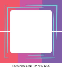 Close up square frame on white background, perfect for social media post, digital design projects, or adding text overlays.