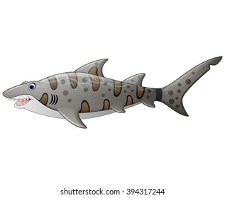 tiburón tigre de cerca