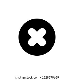 Close vector icon. Delete icon. remove, cancel, exit symbol
