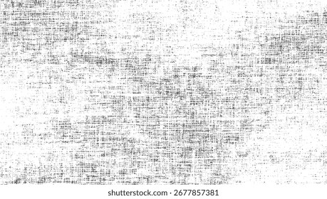 Vista de perto de uma textura de tecido cinza angustiado com um fundo branco.