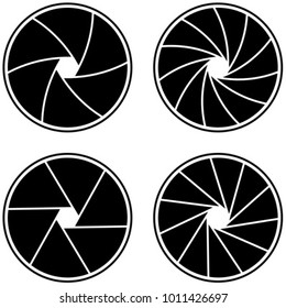 closed aperture with 6/11 blades and different styles