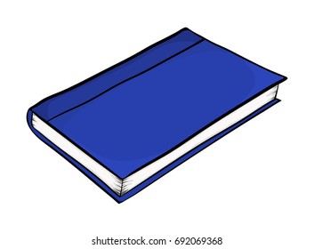 closed book cartoon vector symbol icon design. Beautiful illustration isolated on white background
