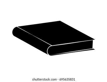 closed book cartoon vector symbol icon design. Beautiful illustration isolated on white background