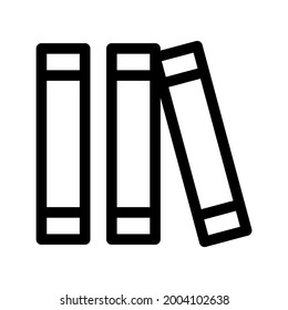 closed book icon or logo isolated sign symbol vector illustration - high quality black style vector icons
