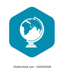 Closed book icon in simple style isolated vector illustration