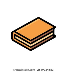 El libro cerrado simboliza el conocimiento que descansa sobre una superficie blanca