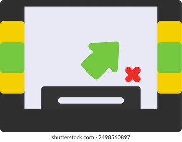 Closed captioning Flat Vector Icon Design