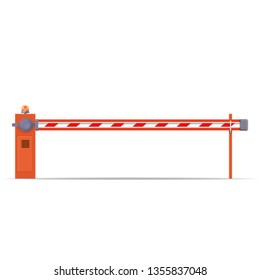 closed car barriers