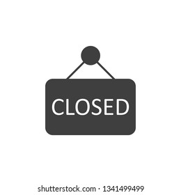 closed door sign icon. One of the collection icons for websites, web design, mobile app
