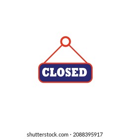 closed icon symbol vector file.