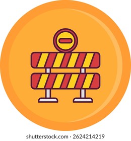 Geschlossene Linie, Vektorsymbol-Design