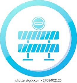 Closed Line vector Icon Design
