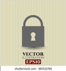 Closed Lock high quality icon