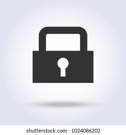 Closed lock icon