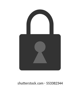 Closed lock icon