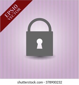 Closed Lock icon or symbol