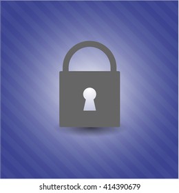 Closed Lock icon or symbol