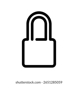 A closed lock representing privacy, safety, and restricted access