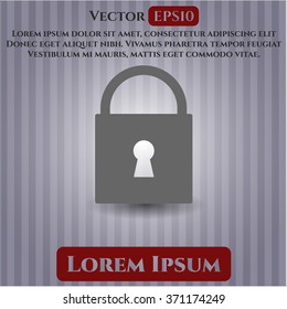 Closed Lock symbol