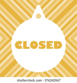 CLOSED Message bubble
