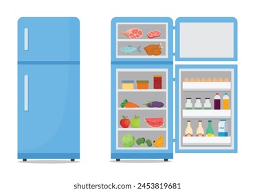 refrigerator vector free download