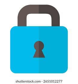 Closed padlock icon vector set illustration.